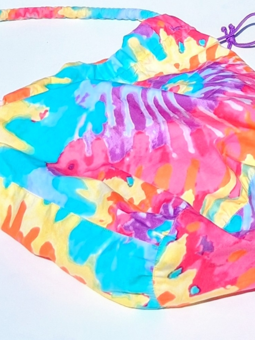 American Girl Julie Colorful Tie-Dye Drawstring Bag For Girls/Women